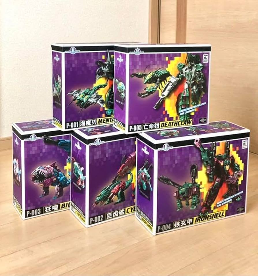 TFC TOYS POSEIDON 5体セット
